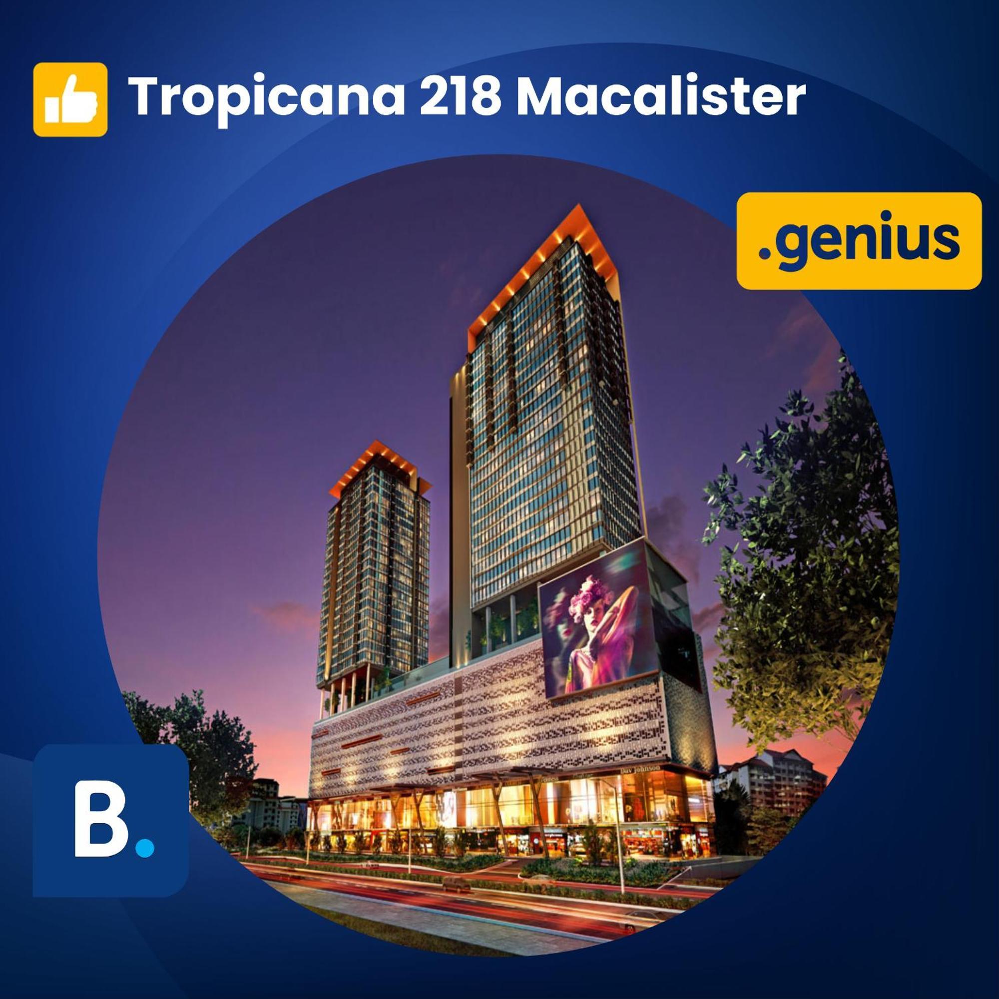 Tropicana 218 Macalister Penang Apartamento George Town Exterior foto